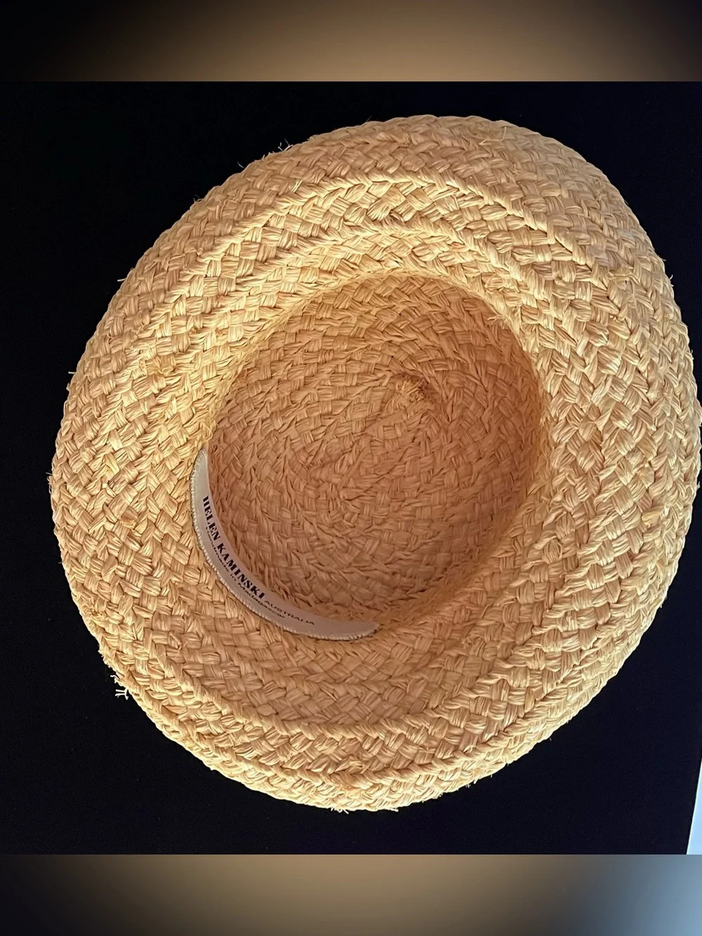 Helen Kaminski Newport SB Classic 5 Raffia Straw Hat
